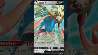 Top 5 zacian pokemon cards #vignesh