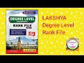 lakshya degree level prelims rank file.. @kaathuspscbullet