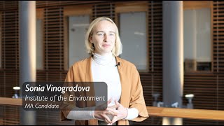 Sonia Vinogradova - Institute of the Environment