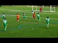 【前半】2017愛知県ユースu15サッカーリーグ a.s.ラランジャ豊川 vs 緑東fc