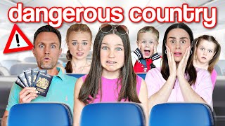 FLYING TO WORLD’S MOST DANGEROUS COUNTRY! | Family Fizz