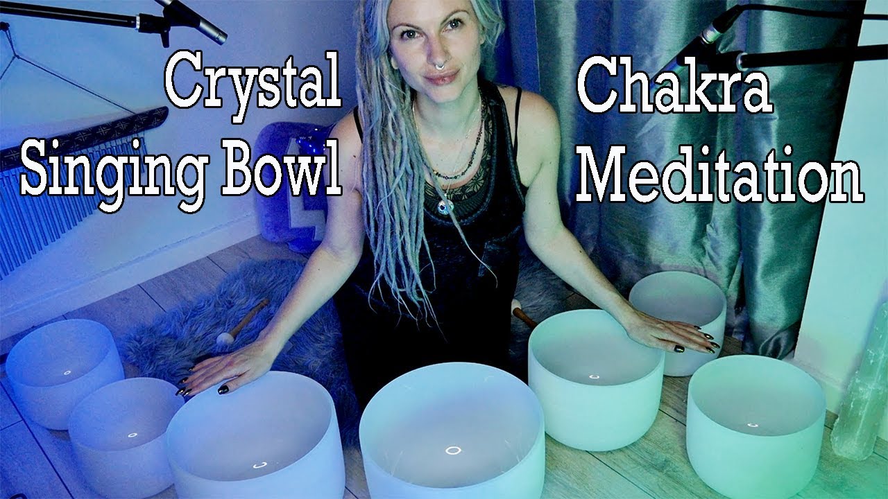 Crystal Singing Bowls Full Chakra Set Meditation - YouTube