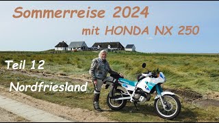 😎 Sommerreise 2024 Teil 12 🏍... #Nordfriesland - #Autozug #Sylt #Pflanzen im Salz #Hamburger#Hallig