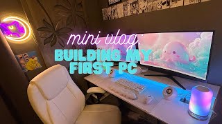 Mini Vlog || Building My First PC!!! || Never Again