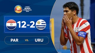 PARAGUAY vs. URUGUAY [12-2] | RESUMEN | CONMEBOL SUB20 FÚTBOL PLAYA 2023