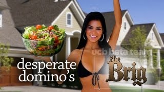 Desperate Domino's Pizza Ad: a COMMERCIAL PARODY by UCB's The Brig