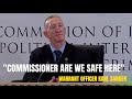 “Commissioner are we safe here” Karl Sander asks Madlanga Commissioner Adv Sesi Baloyi