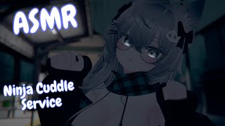 Cat girl ninja takes and cuddles you | ASMR