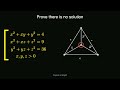 unexpected geometric solution for algebraic problem