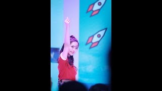 20180818 Rocket Girls - Collide - Yang Chaoyue Fancam - Debut Press Conference