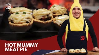 How To Make Hot Mummy Meat Pie | Savory Pie Recipe For Halloween