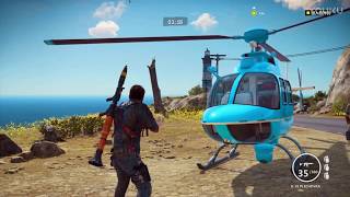 纯黑《正当防卫3（Just Cause 3）》你的友军值得你守护 1080P