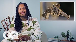 Waka Flocka Flame Shows Off His Insane Jewelry Collection | GQ