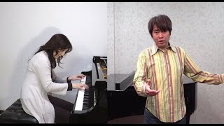 「僕の故郷」親愛なる春日保人に捧ぐ　樹原涼子作詞作曲　ピアノ曲集『風 巡る』より（音楽之友社刊） バリトン 春日保人／ピアノ 樹原涼子