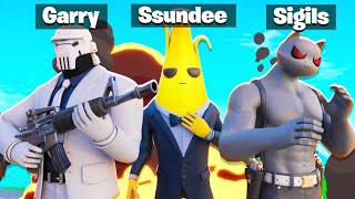 PROTECT THE PRESIDENT! Fortnite SSUNDEE, Sigils & GamingWithGarry!