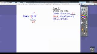 Divide By 1 Digit Numbers Using Place Value - Section 4.11