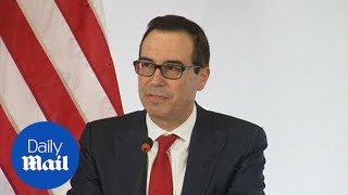 US wants to re-examine certain trade agreements: Mnuchin at G20 - Daily Mail