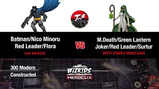 T3 - Batman/Nico Minoru/Red Leader vs M.Death/Green Lantern/Joker [HeroClix Meta Game]