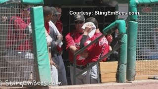 Isotopes ear-biting victim on the mend