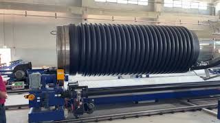 HDPE spiral pipe production line