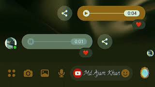 তুমি আমাকে বল তুমি আমাকে ভালবাস কী না l Love l Messenger Status l WhatsApp status l Md Ajam Khan