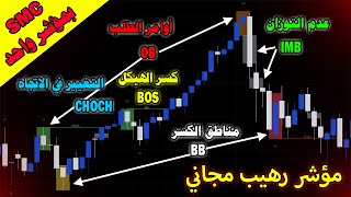 أفضل مؤشر في Trading View - ال SMC في مؤشر واحد - مؤشر رهيب مجاني - كل ما تحتاجه في هذا الفيديو