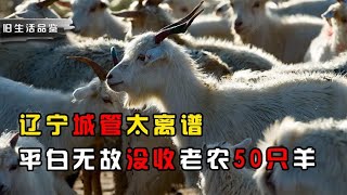 An old farmer’s 50 sheep were confiscated? He knelt down to plead and was fined 30,000 yuan!