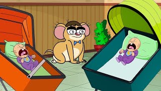 Rat-A-Tat | Fun Twin Babies & Crazy Mouse Slapstick Animation | Chotoonz Kids Funny Cartoon Videos