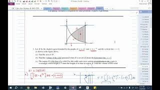 AP Packet 2 Area Volume and Cross Sections KEY