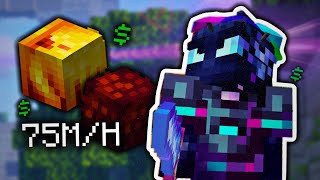 You can make 500M per day with this money making method... (Hypixel Skyblock)