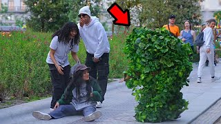 Bushman Prank: I Gave Her the Biggest Scare of Her Life!