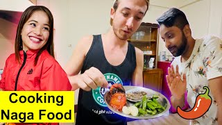 Can  A German Cook Naga Food? | India Vlog 🇮🇳