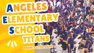 THE 3RD PLACER FOR SINUKWAN FESTIVAL 2024 - ANGELES ELEMENTARY SCHOOL 'AES TITANS DRUM AND LYRE BAND