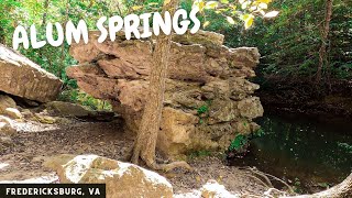 ALUM SPRINGS: Historical Walk Thru (Fredericksburg, VA)