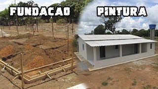 Resumo da Construção - da Fundação a Pintura