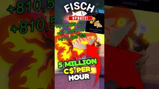 😱 *NEW* BROKEN ASHFALL MONEY METHOD?! (5 Mil C$/HR) | Fisch Roslit Volcano Event SPOT #fisch