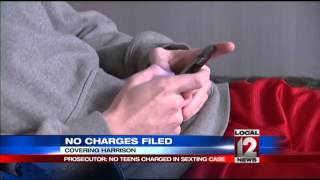 No charges in Harrison sexting investigation