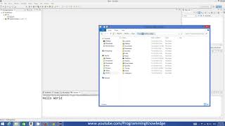 Java Tutorial For Beginners 3 Creating First Java Project in Eclipse IDE