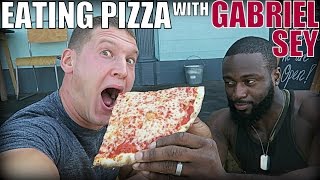 Training & Eating Pizza with Gabriel Sey!!