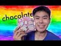 Chocolate Cosmetics💄7 Eleven CANDY Lipstick, Puff Powder and Blush Chocolate