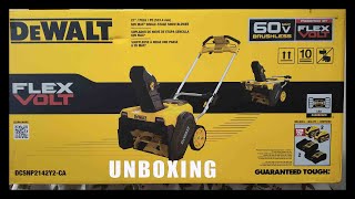 Unboxing and setting up the Dewalt flex volt 60v DCSNP2142Y2-CA