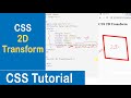 #43 CSS 2D Transform | Translate() | Rotate() | Scale() | Skew() | Matrix() | CSS Tutorial