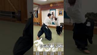 合気道天道館 道場長・清水健太/諸手取り呼吸投げ　合気道天道館 東急田園都市線・世田谷線『三軒茶屋』より徒歩3分　#合気道 #aikido