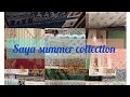 Saya Jacquard collection 2024|| Saya brand new arrivals 👗|| summer collection