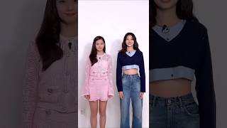 Jisoo 'earthquake' challenge with Hoyeon💓💗 #jisoo #blackpink #blink #kpop #shorts #trending