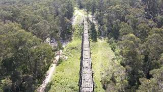 Old rail bridge Bairnsdale to Orbost