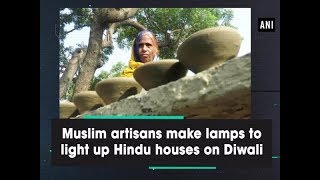 Muslim artisans make lamps to light up Hindu houses on Diwali - Uttar Pradesh News