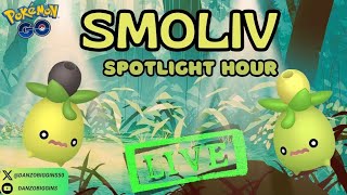 Smoliv Spotlight Hour on Pokémon GO - LIVE!