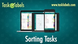 TaskLabels Tutorial Screencast: Sorting Tasks