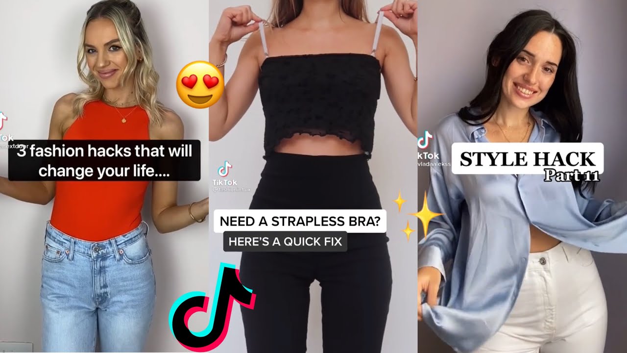 TIKTOK FASHION HACKS | Tiktok Compilation 2020 Part 6 - YouTube